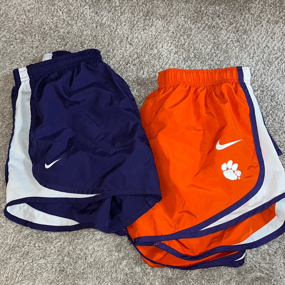Clemson Nike shorts- set of 3
